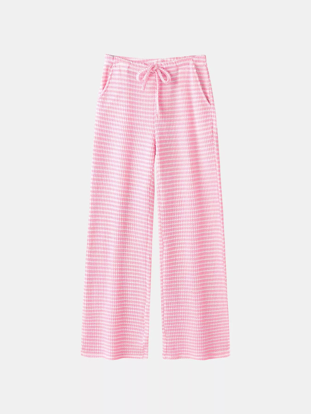 Drawstring Wide Leg Pants