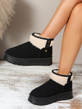 Platform Sherpa Lined Winter Boots
