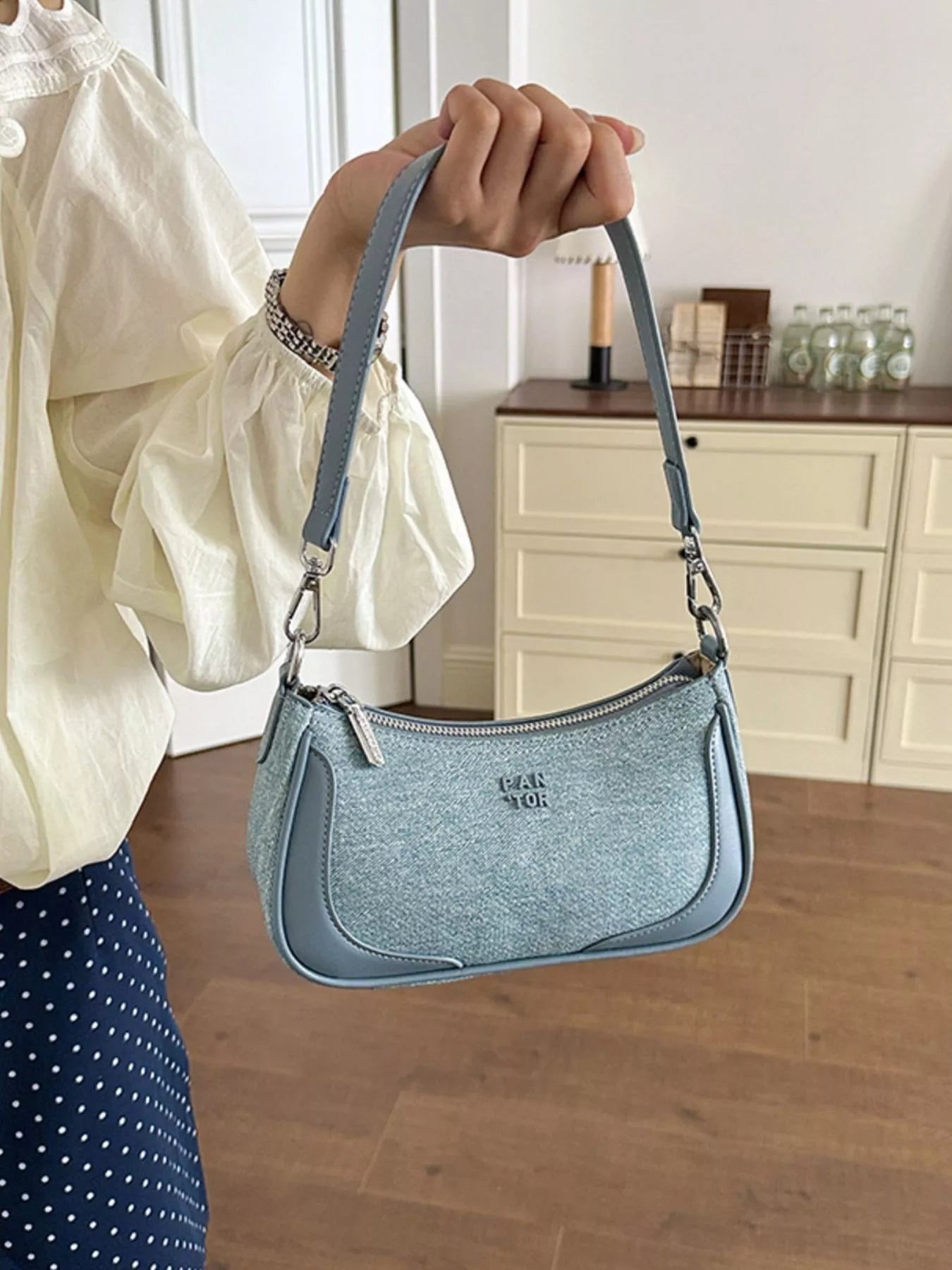 PU Leather Shoulder Bag