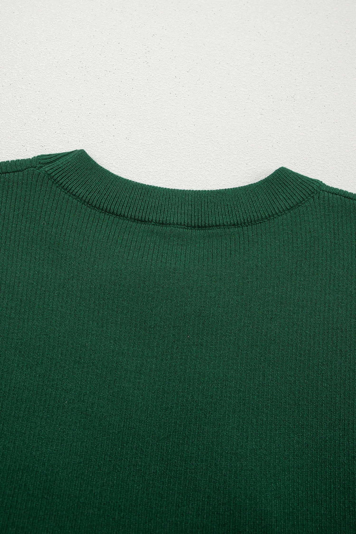 Blackish Green Horseshoe Graphic Western Short Sleeve Sweater
