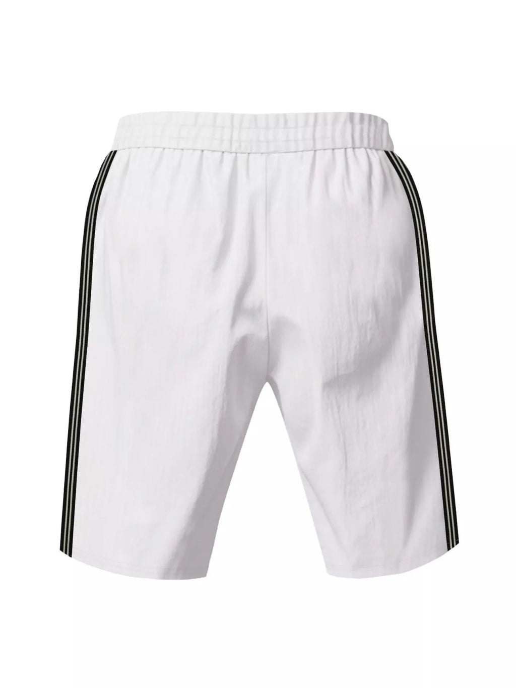 Men's Full Size Casual Striped Shorts Plus Size