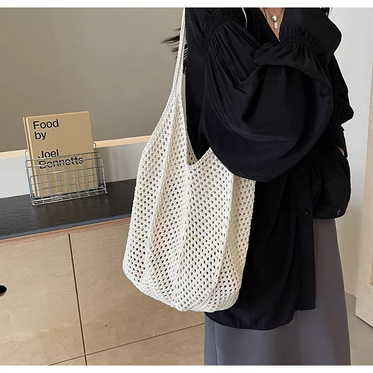 Crochet Knit Shoulder Bag