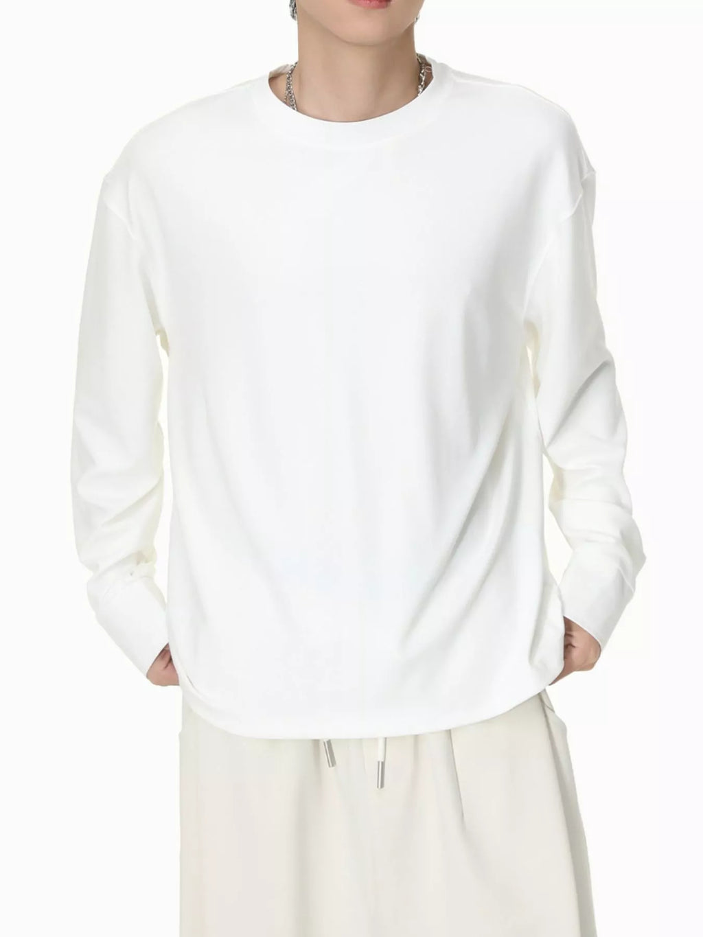 Men's Oversized Long Sleeve T-Shirt