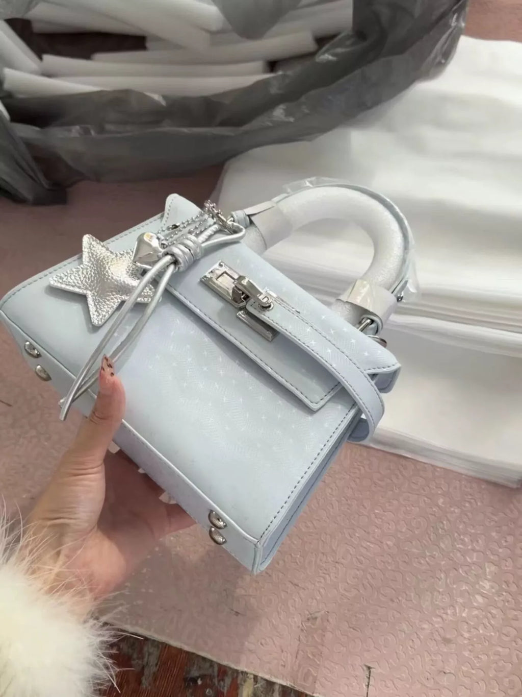 PU Leather Mini Handbag