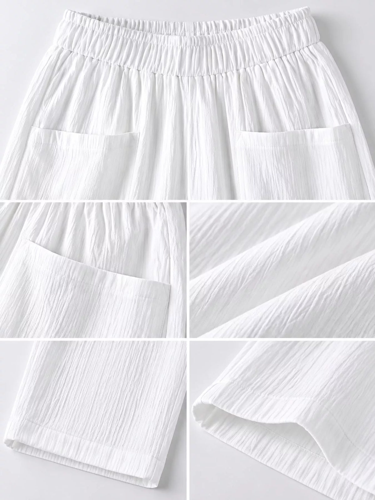Full Size High-Waisted Elastic Loose Harem Pants Plus Size
