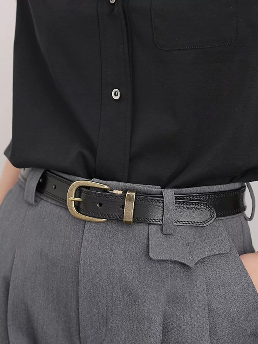 Classic Leather Belt