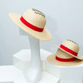 Classic Straw Sun Hat with Ribbon
