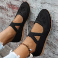 Round Toe Slip-Ons