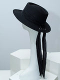 Ribbon Accent Straw Sun Hat