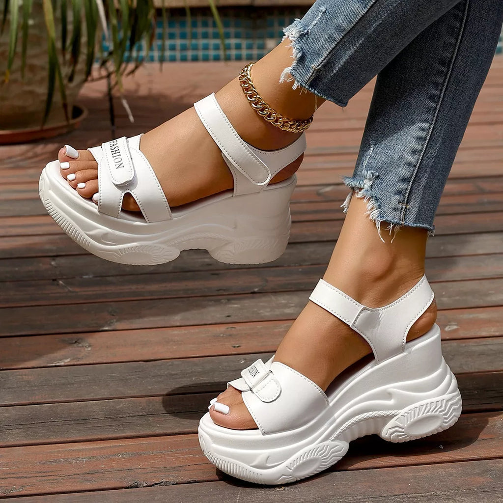 Open Toe Wedge Sandals