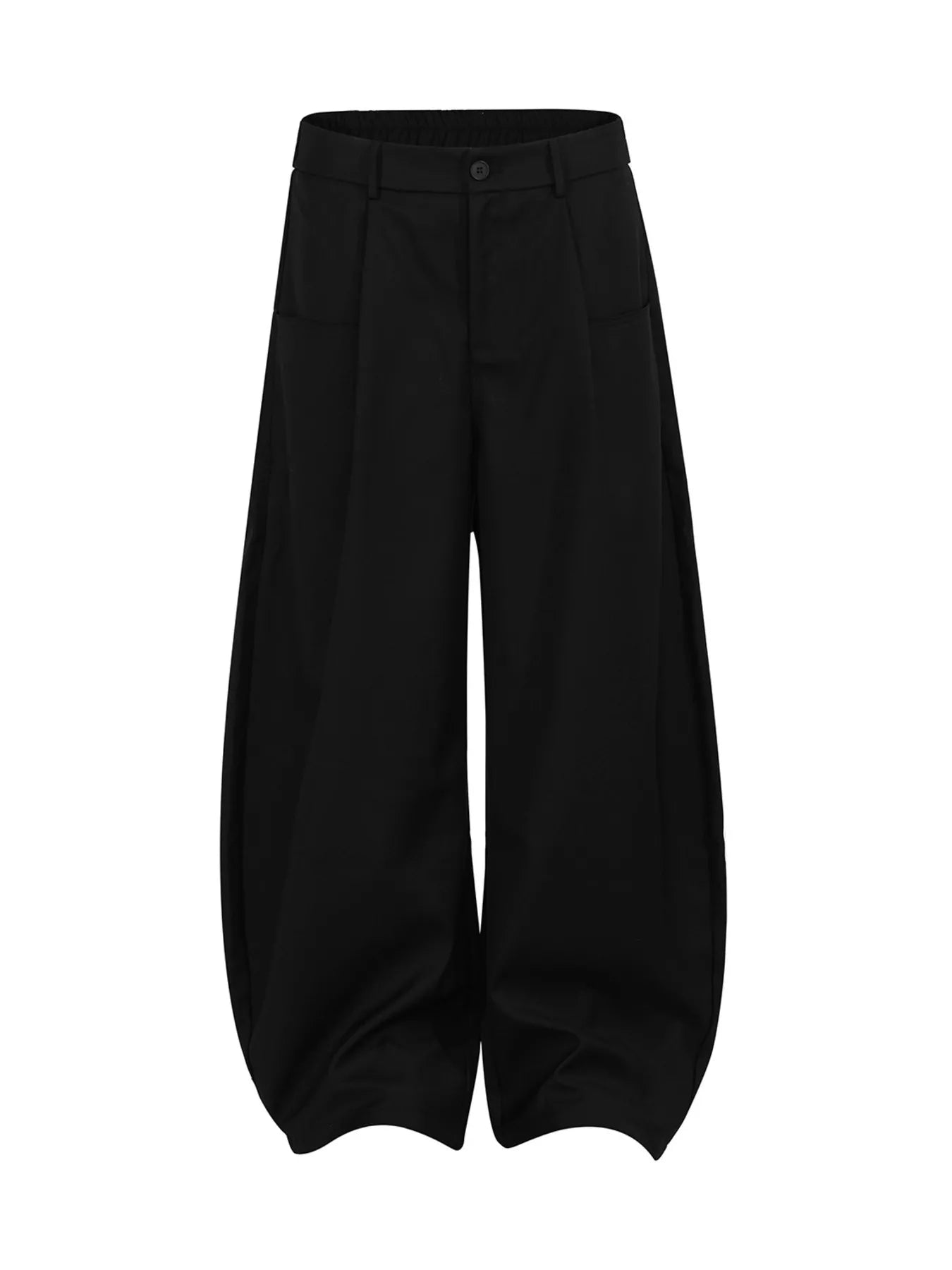 Men's Wide Leg Pants with Pleated Front