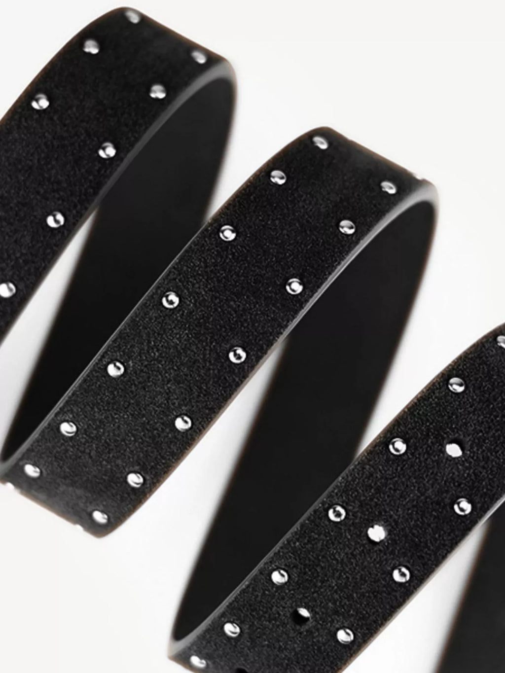 Studded Adjustable Buckle Belt