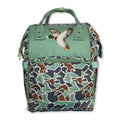 Duck camo hunting baby mommy diaper backpack