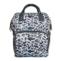 Grey camo hunting baby mommy diaper backpack