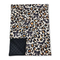 Leopard moon bat baby girls Halloween blanket