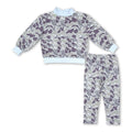 Light blue plaid camo mock neck top pants boys outfits