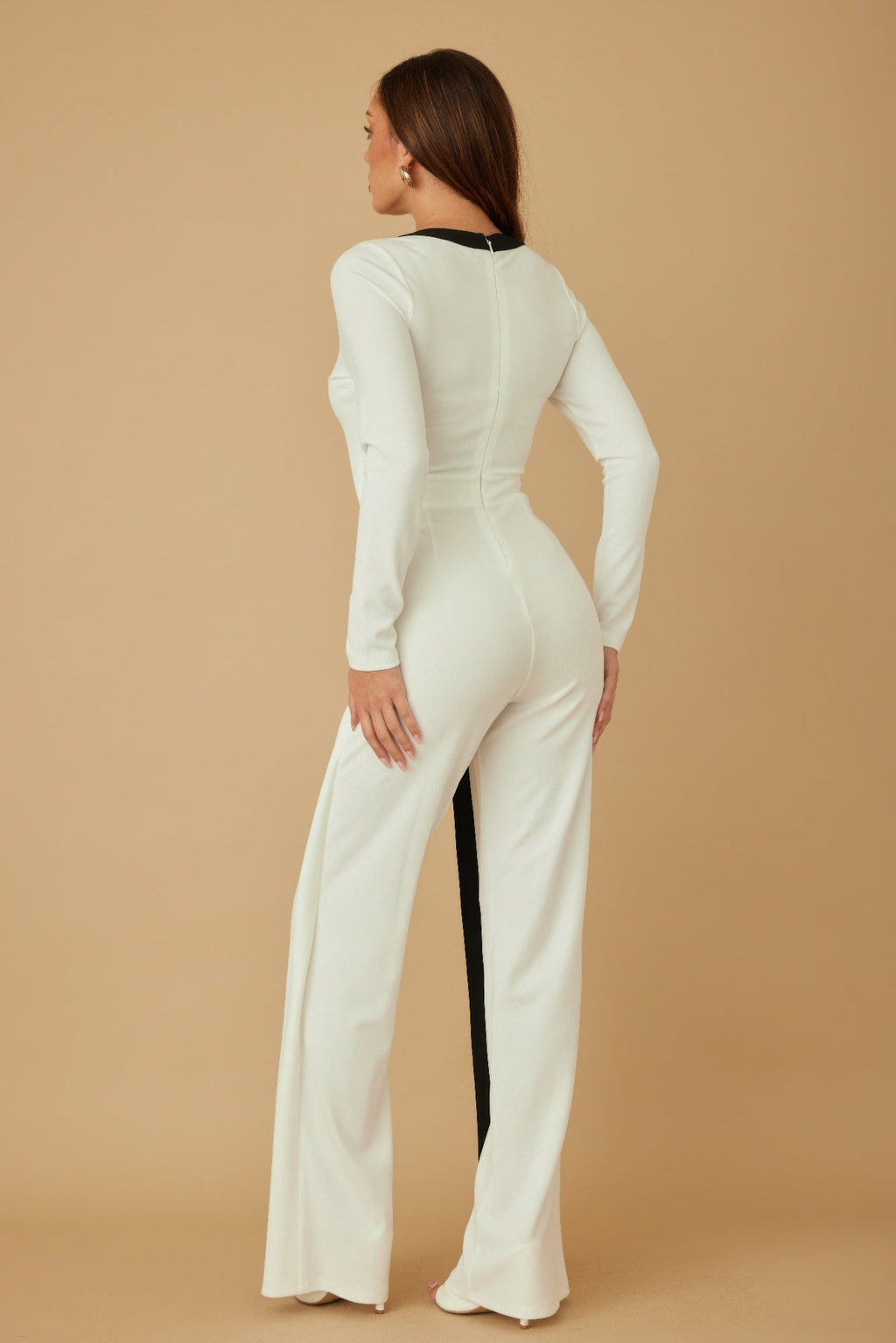 Mirror Stone Long Layer Jumpsuit