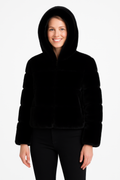 Faux Fur Hooded Jacket