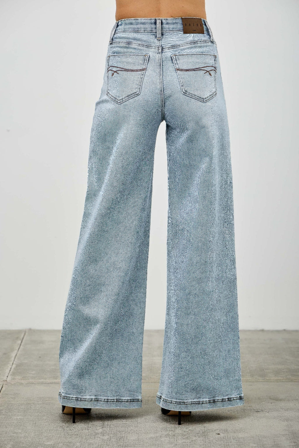 High Rise Wide Leg