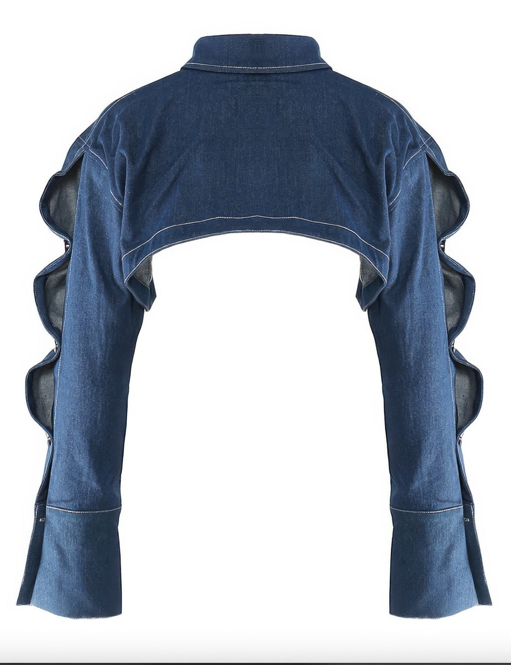 Button Down Denim Bolero