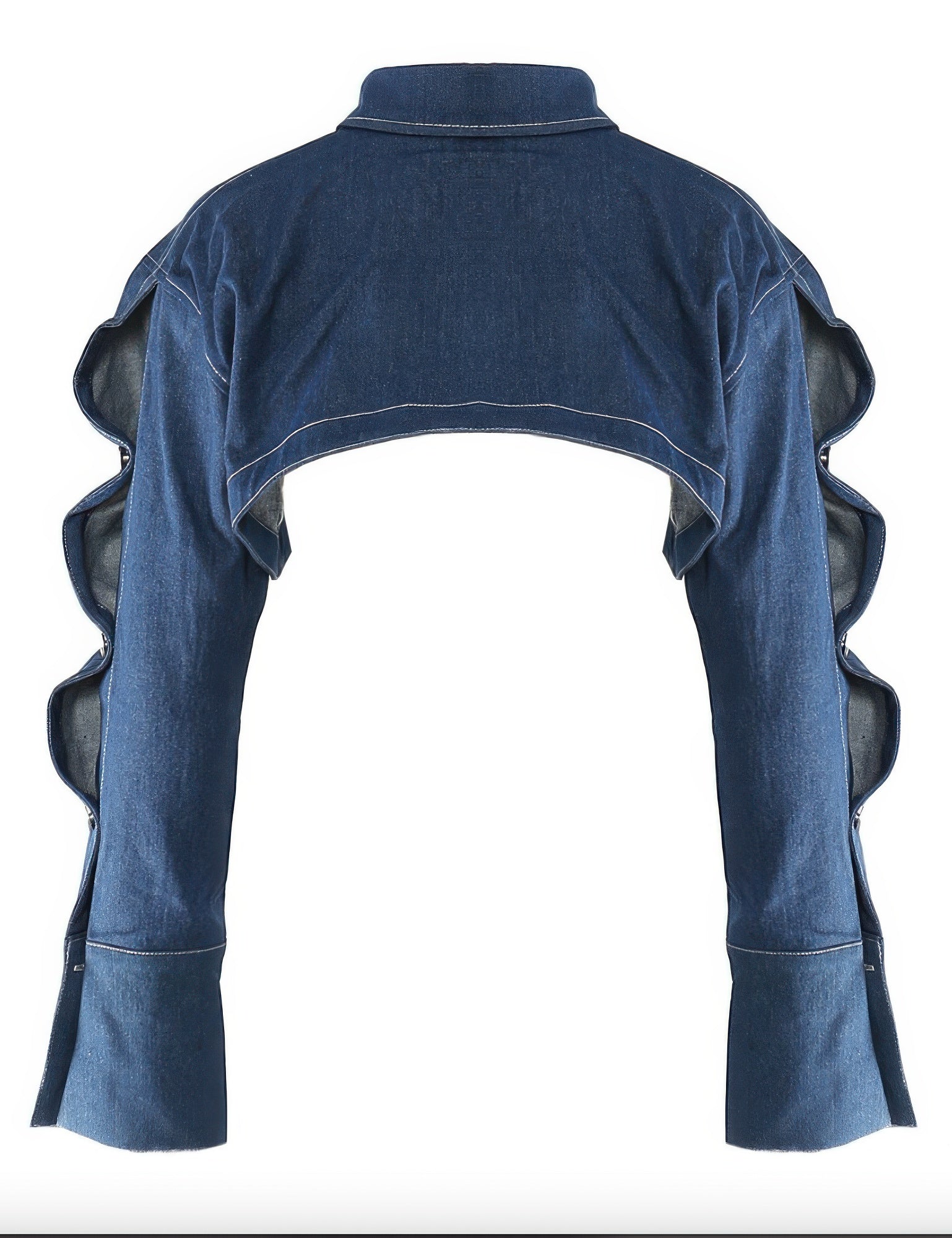 Button Down Denim Bolero