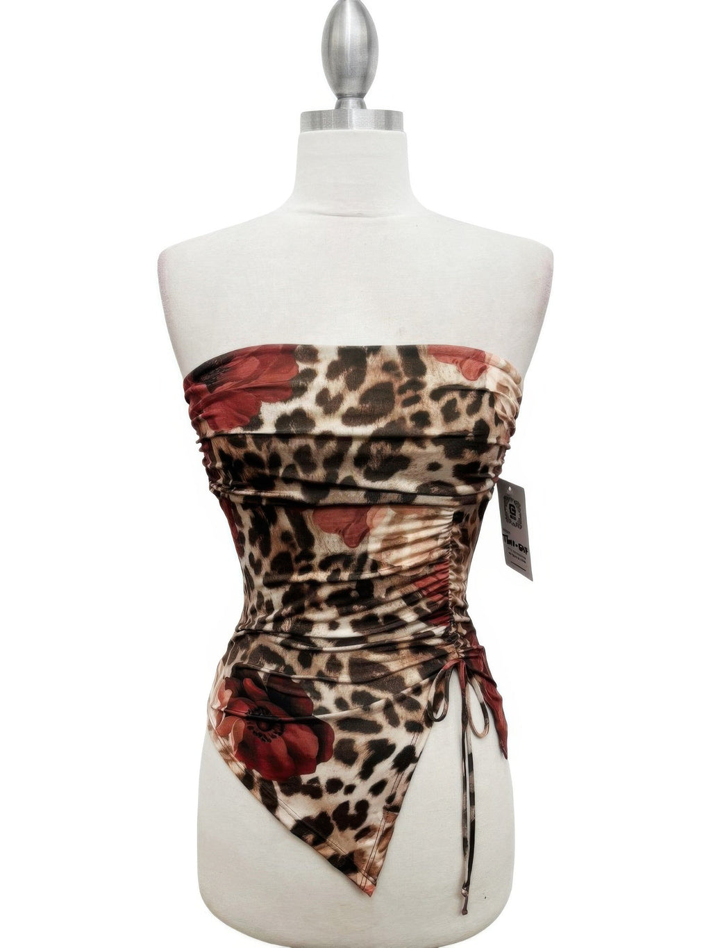 Savanna Rose Asymmetrical Tube Top