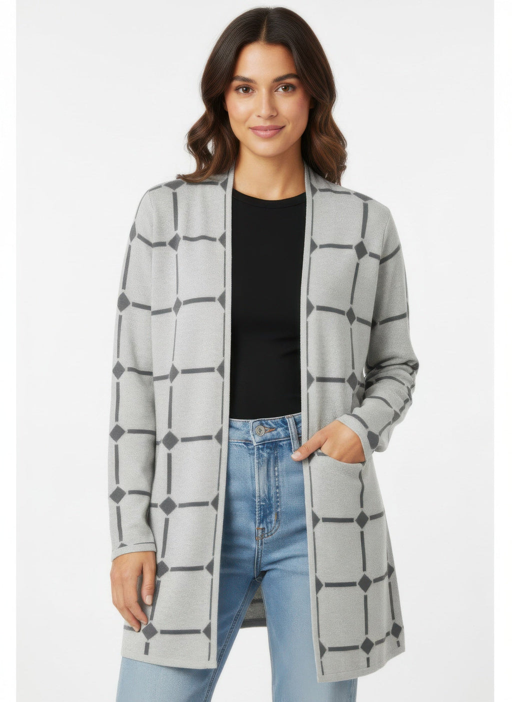 By Design Open Cardigan Sweater