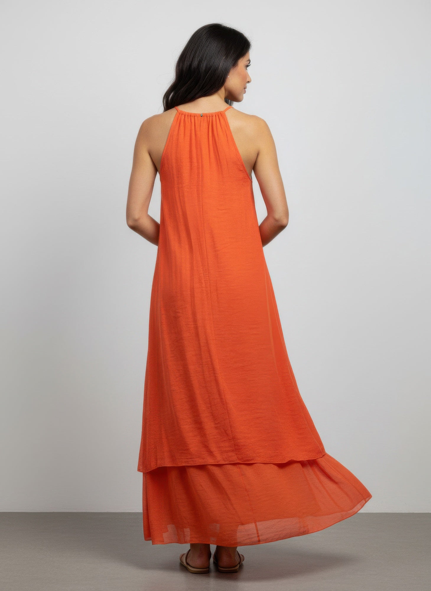 Mlle Gabrielle Solid Sleeveless Dress