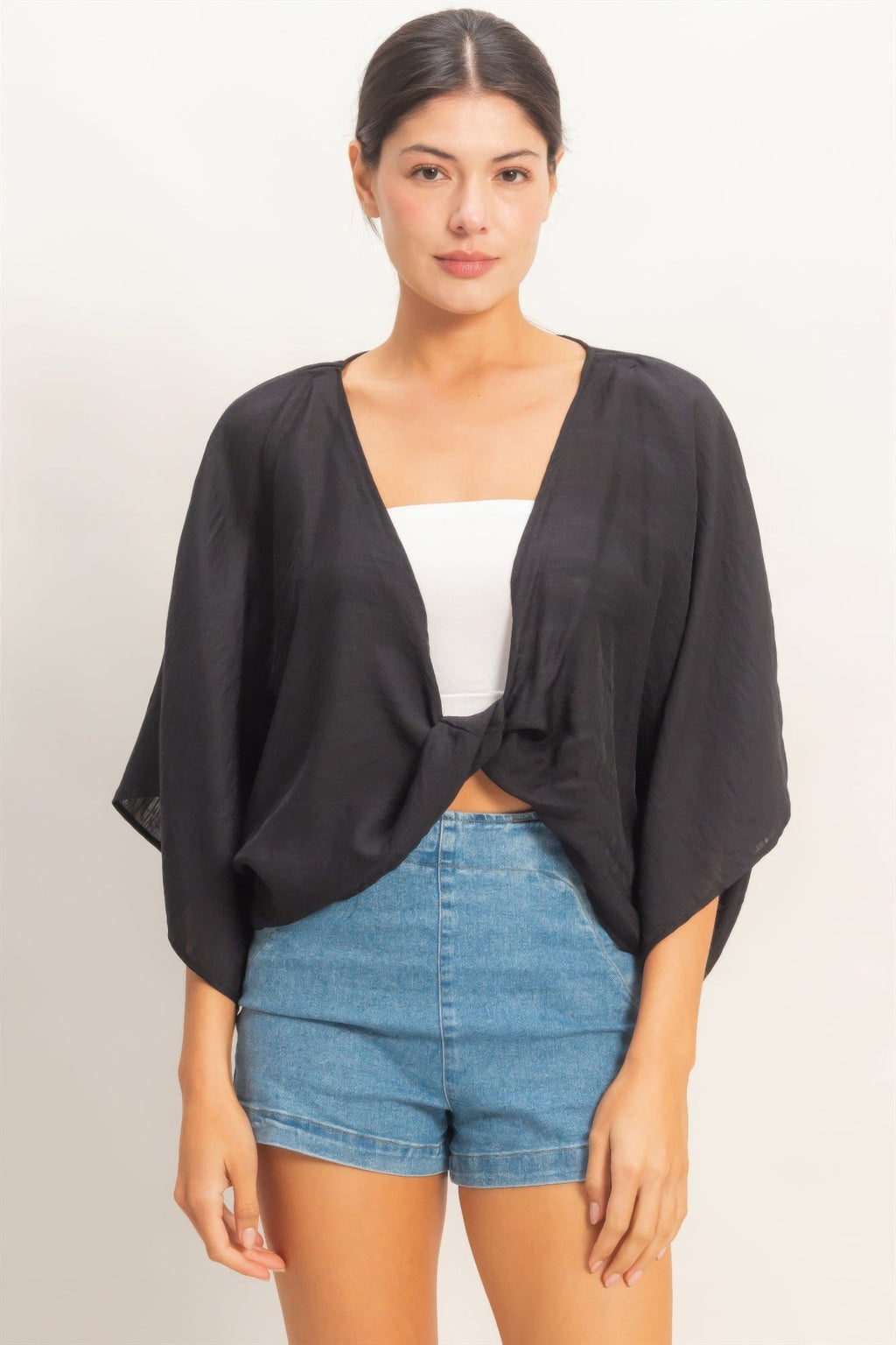 Oversized Twist Knot Top