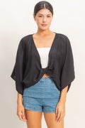 Oversized Twist Knot Top