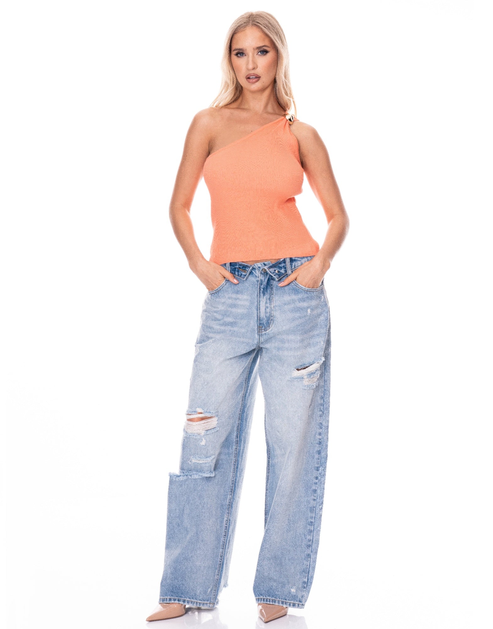 One Shoulder Top