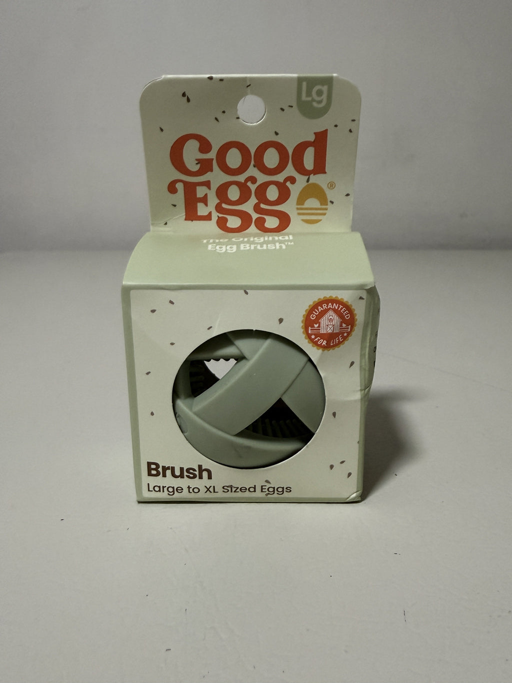 The Original Egg Brush Large to XL Eggs Silicone Scrubber Backyard Chicken