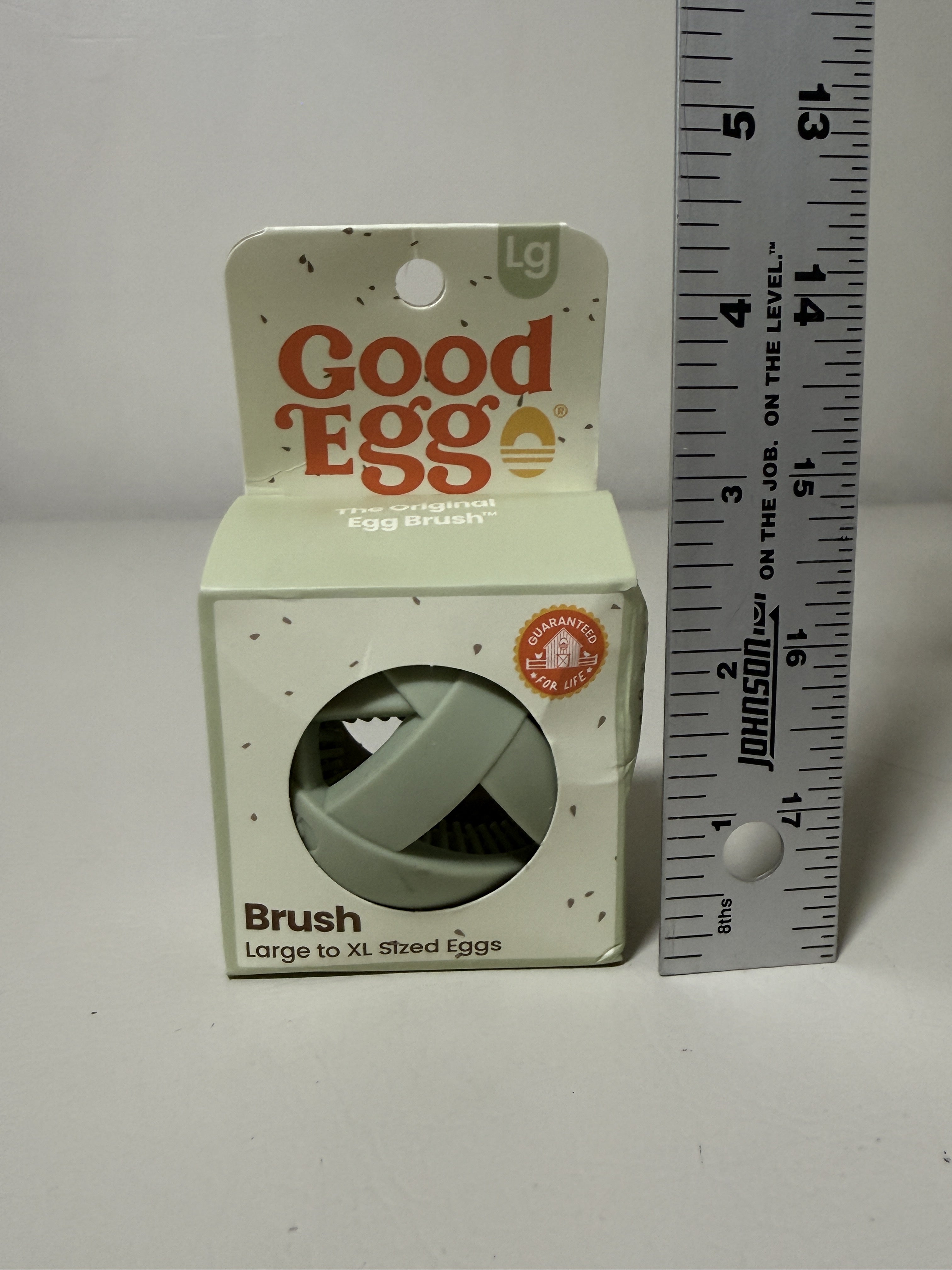 The Original Egg Brush Large to XL Eggs Silicone Scrubber Backyard Chicken