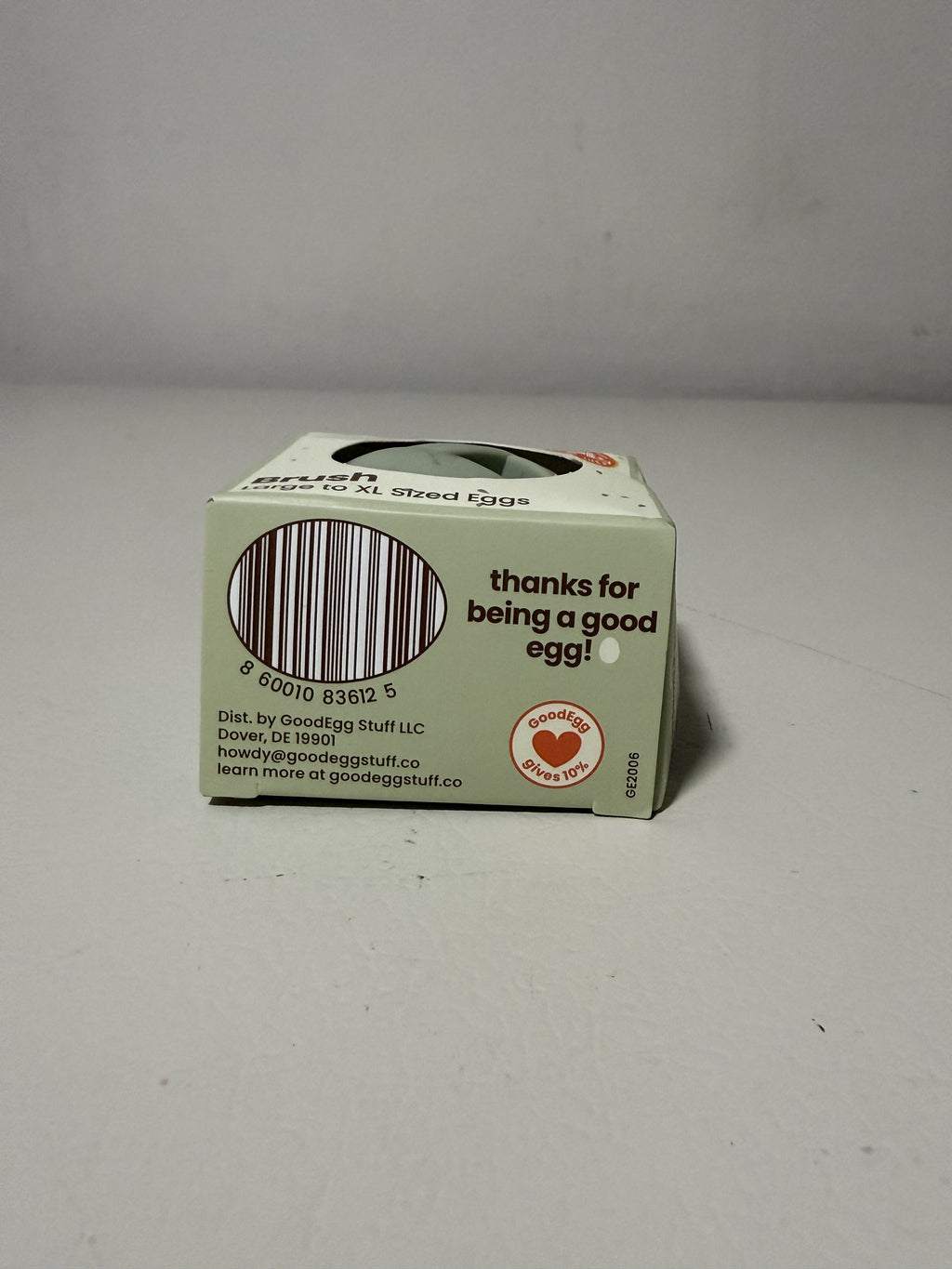 The Original Egg Brush Large to XL Eggs Silicone Scrubber Backyard Chicken