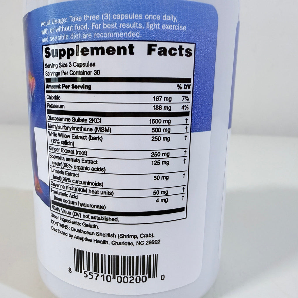 Instaflex Joint Health 90 Capsules 30 Servings Glucosamine MSM EXP 11/2027