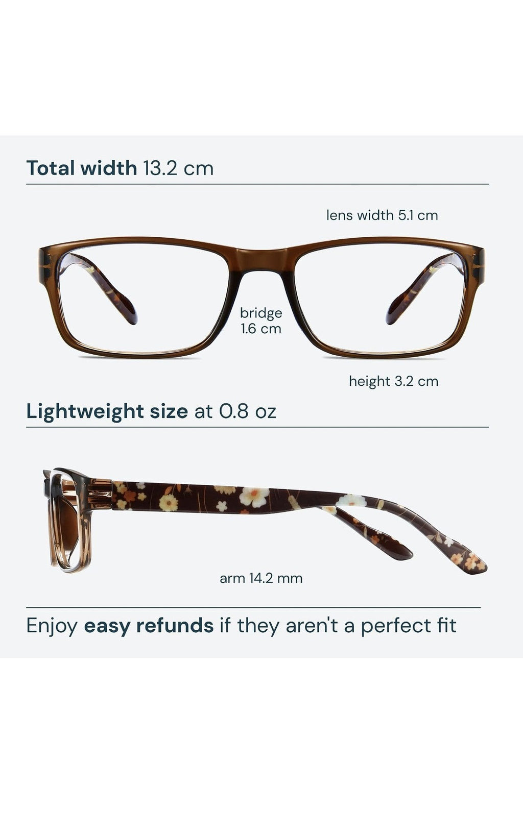 Reading Glasses 5 Pack Plus 1.0 Blue Light Blocking Womens Readers Multi Color