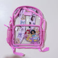 Disney Princess Kids Clear PVC Backpack 16 Inch Full Size School Stadium