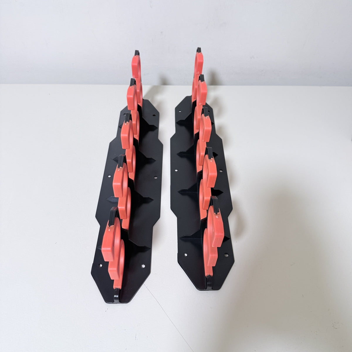 Fishing Rod Rack Wall Ceiling Mount Holds 10 Rods Garage Storage 16.5in