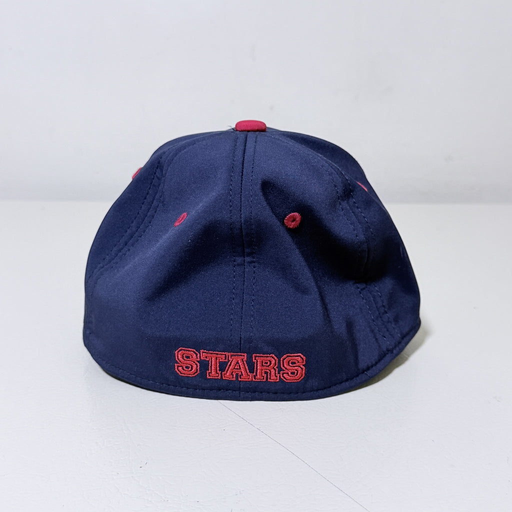 Stars Game Hat XS Navy Red Star Flex Fit Baseball Cap