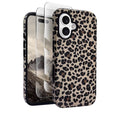 Cheetah Case Bundle for iPhone 16 Plus - Screen & Privacy Protectors