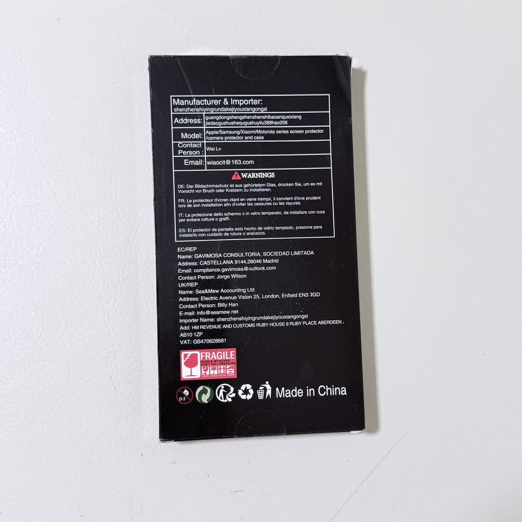 Privacy Screen Protector iPhone 16 Pro Max 3 Pack Plus 3 Lens Protectors