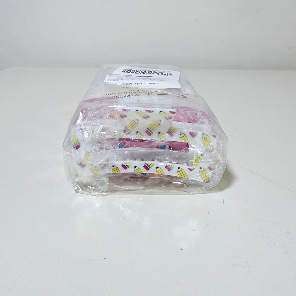 Hair Claw Clips 8 Pack School Teacher Print Large Clips Thick Hair