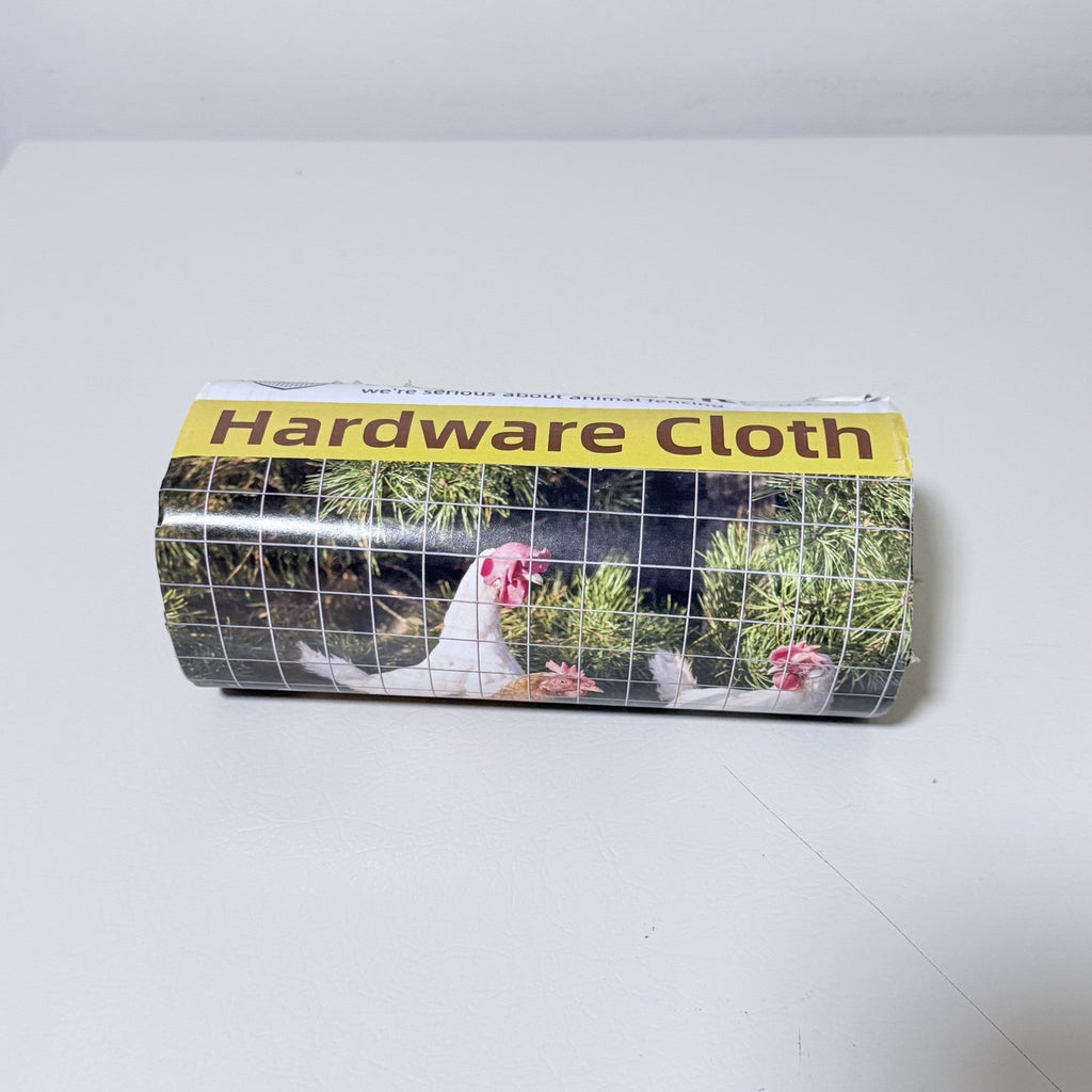 Hardware Cloth 8in x 25ft Galvanized Wire Mesh Quarter Inch 23 Gauge