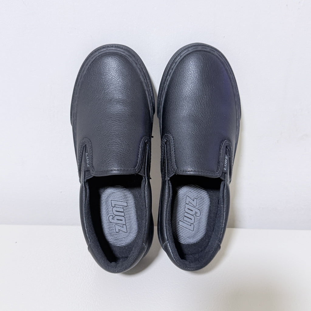 Lugz Clipper SR Slip Resistant Slip On Work Shoes Womens 6.5 Black