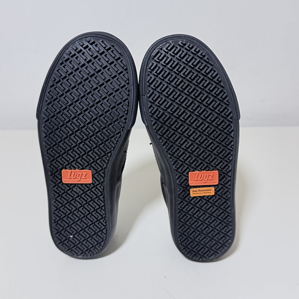 Lugz Clipper SR Slip Resistant Slip On Work Shoes Womens 6.5 Black
