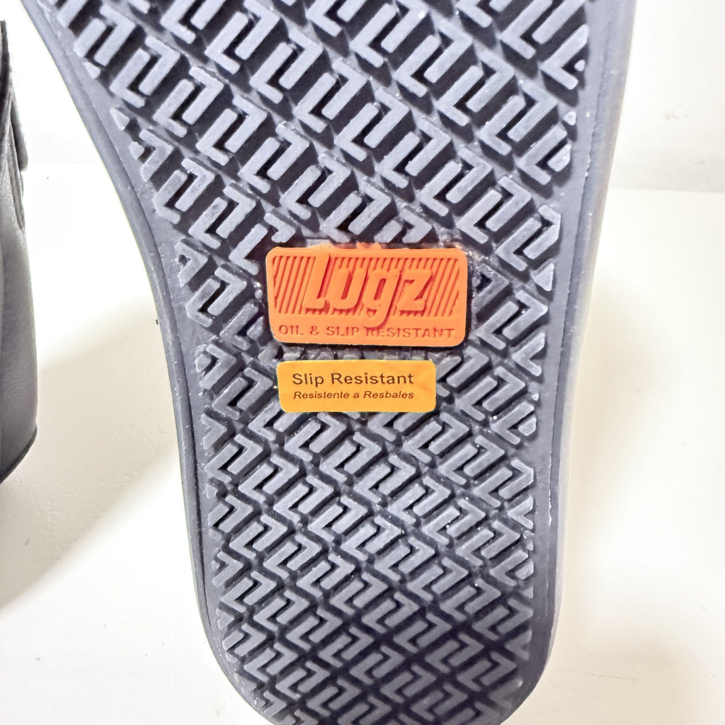 Lugz Clipper SR Slip Resistant Slip On Work Shoes Womens 6.5 Black