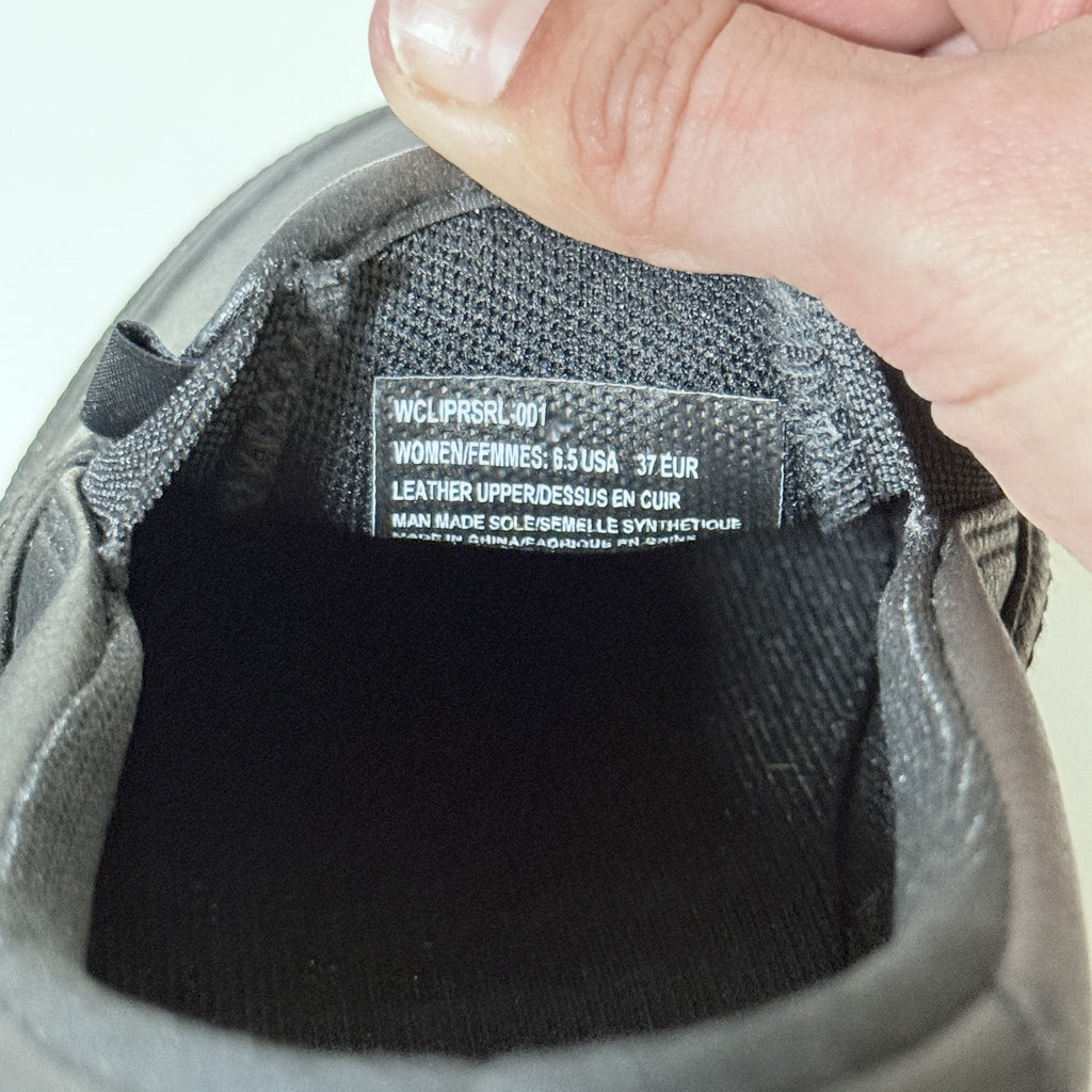 Lugz Clipper SR Slip Resistant Slip On Work Shoes Womens 6.5 Black
