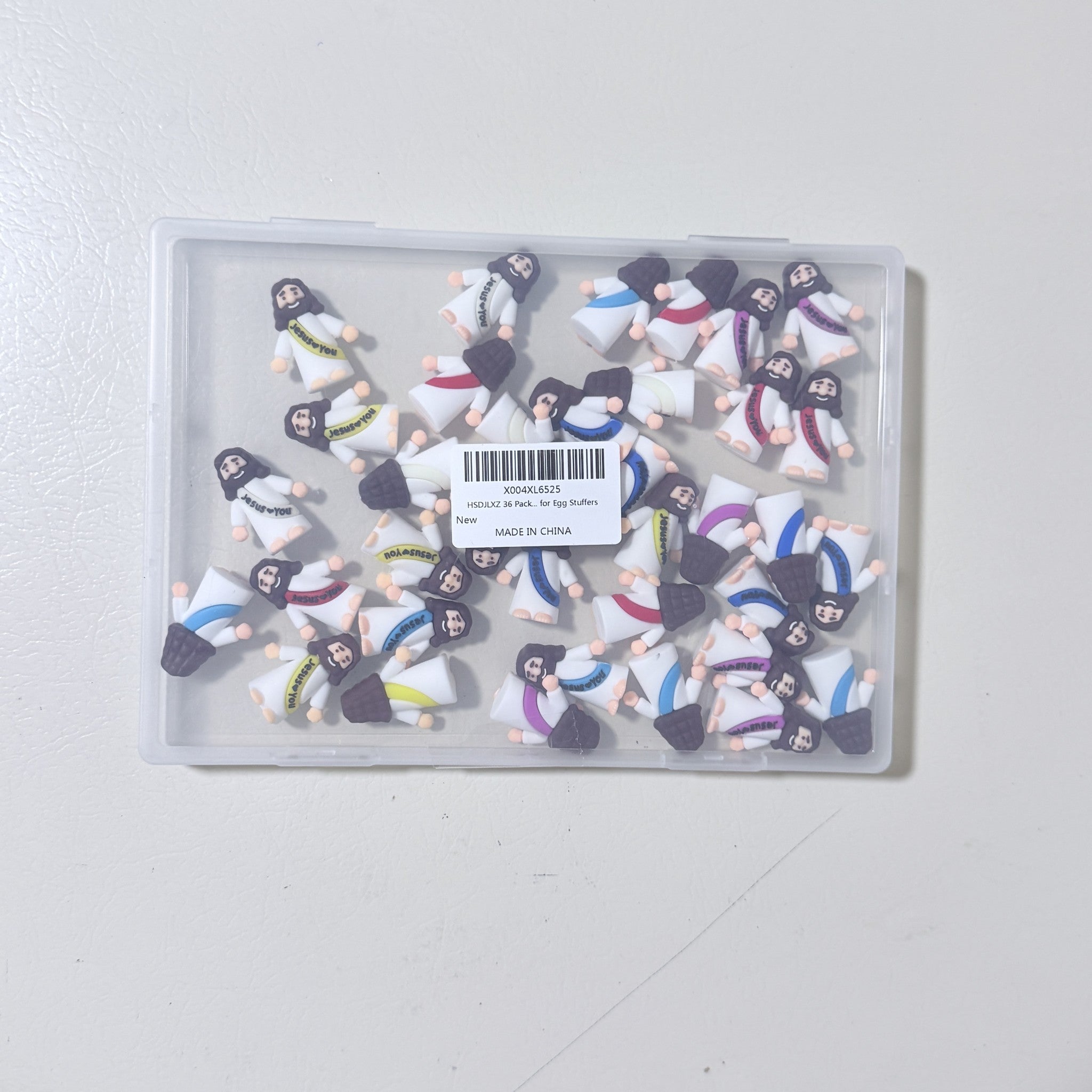 36 Pack Mini Jesus Figures Easter Egg Stuffers Sunday School Favors