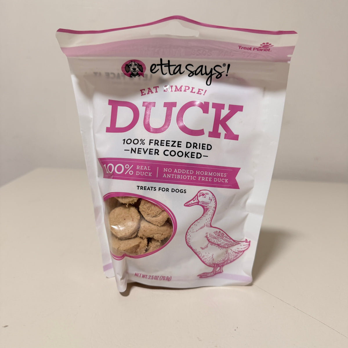 Etta Says Freeze Dried Dog Treats 3-Pack, Lamb Turkey and Duck, 2.5 oz Each, Best By May 2028