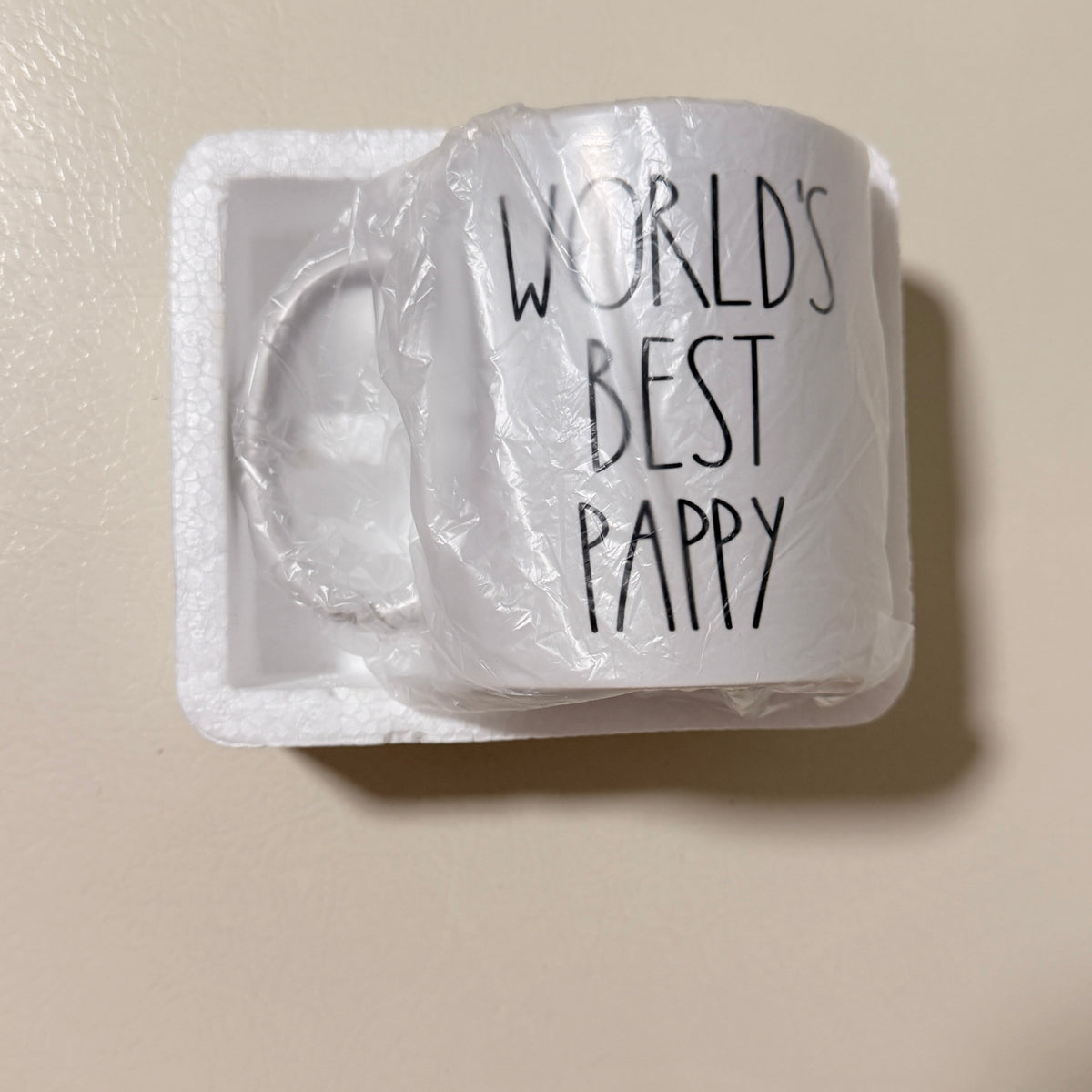 World's Best Pappy 11 oz Ceramic Coffee Mug, White